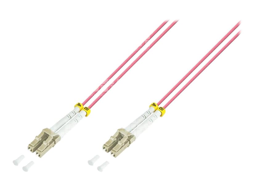 Linkit Fiberpatchkabel LC/LC Om4 50/125 0.5M