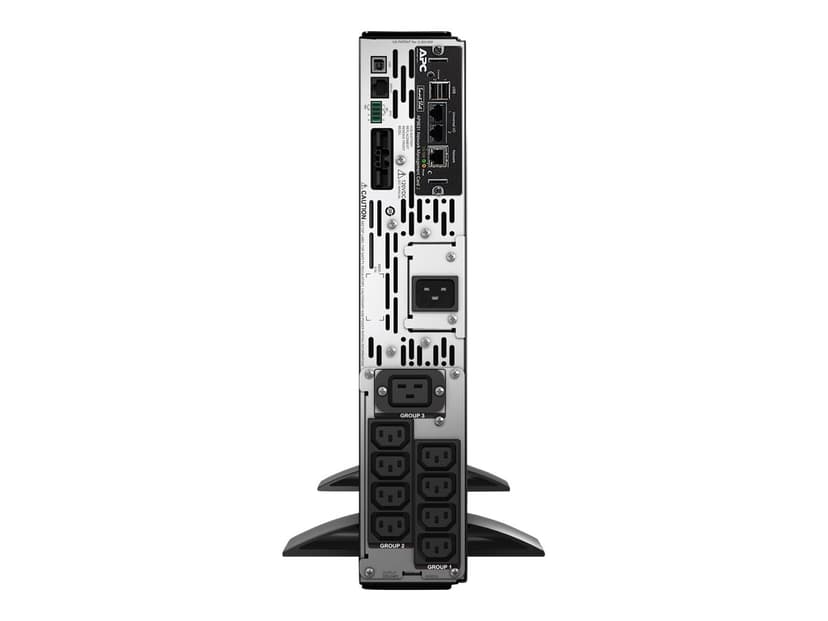 APC Smart-UPS X SMX3000RMHV2UNC Noodstroomvoeding - 3000VA, 8x C13, 1x C19 uitgang, USB, NMC