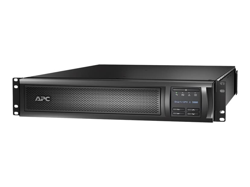 APC Smart-UPS X SMX3000RMHV2UNC Noodstroomvoeding - 3000VA, 8x C13, 1x C19 uitgang, USB, NMC