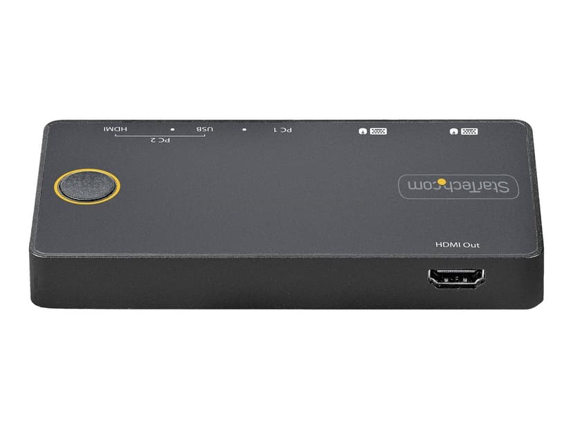 Startech 2-ports Hybrid USB-A + HDMI &amp; USB-C KVM-switch