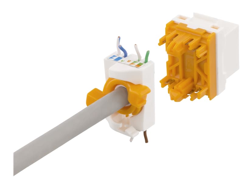 Deltaco Keystone RJ45 LSA CAT6a UTP Tool-Free