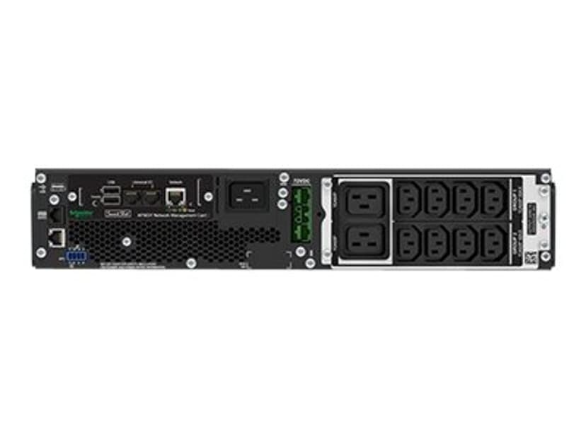 APC Smart-UPS On-Line SRT2200RMXLI-NC - 2,2kW/VA, 8x C13 & 2x C19, rackmount, NMC