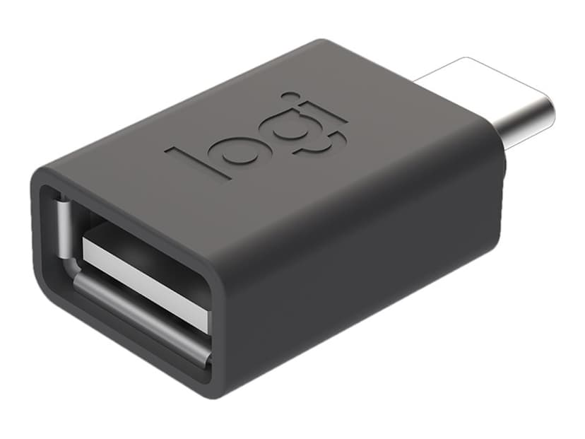 Logitech USB-C til USB-A-adapter for Logitech trådløse produkter USB C USB A