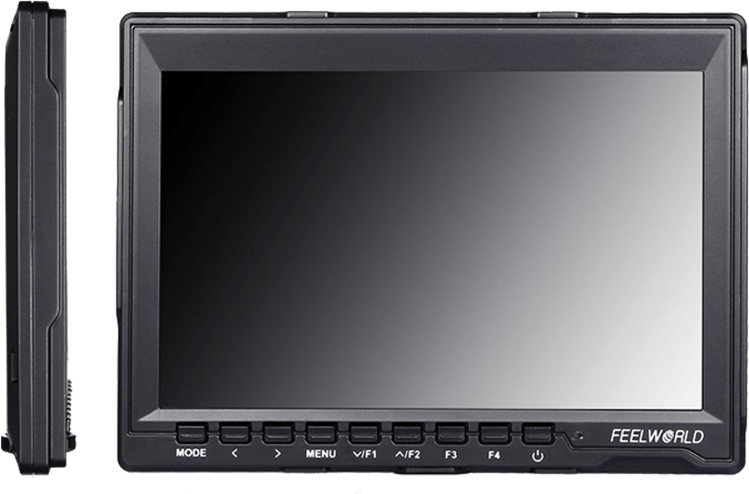 FEELWORLD FW759 kameranäyttö 17,8 cm (7") Musta 1280 x 800 pikseliä