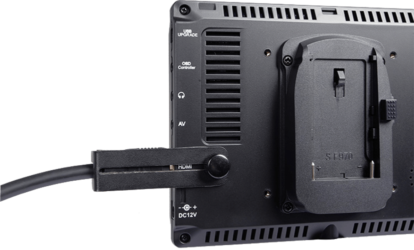 FEELWORLD FW759 Kameraövervakning 17,8 cm (7") Svart 1280 x 800 pixlar