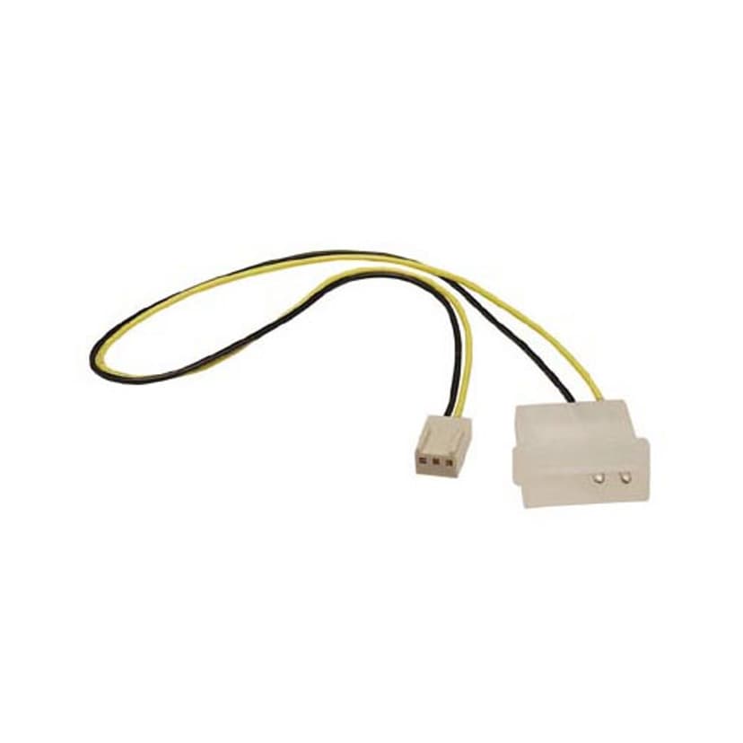 Deltaco ADAPTER FAN CORD 4-PIN - 3-PIN