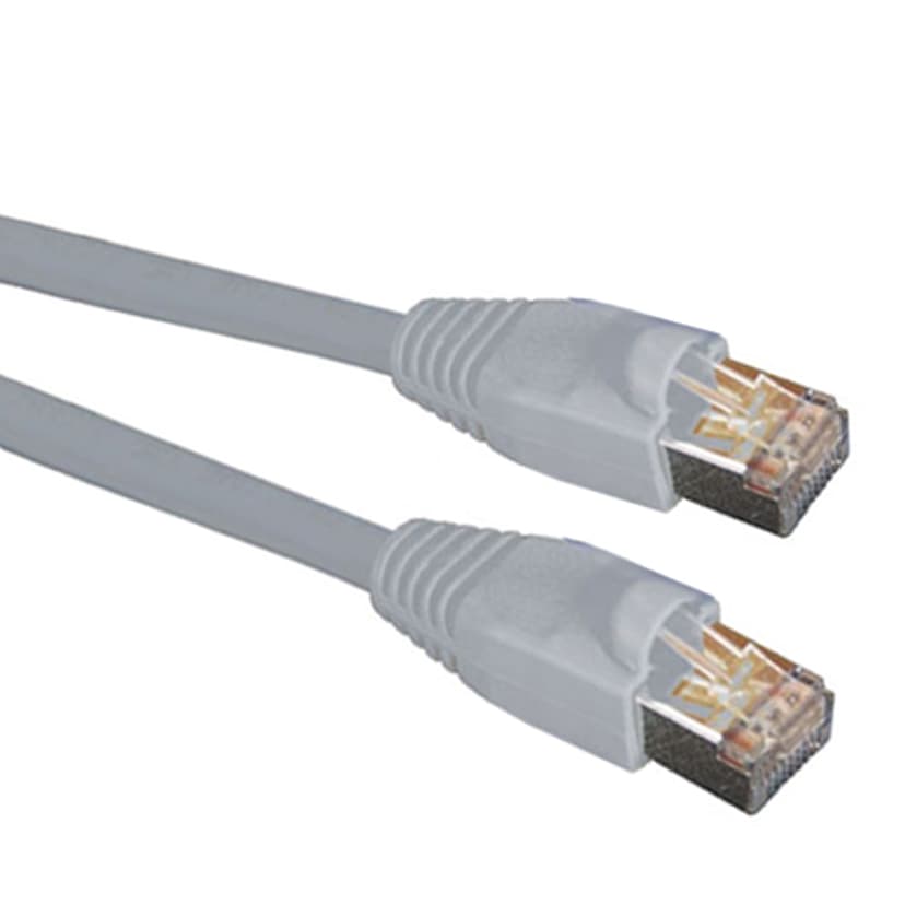 Black Box Premium S/FTP Snagless RJ-45 Cat 6A 2m Harmaa