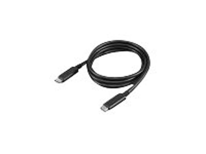 Lenovo Cable Usb-c - Usb-c 1m 1m USB C USB C Musta