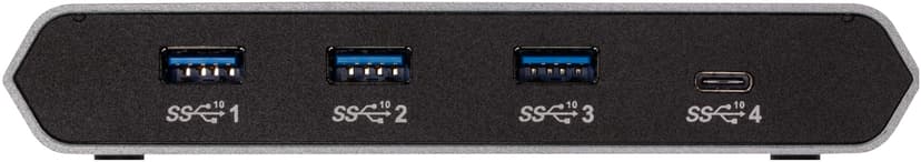 Aten 2-portars USB-C Gen2 delningsswitch med strömgenomströmning