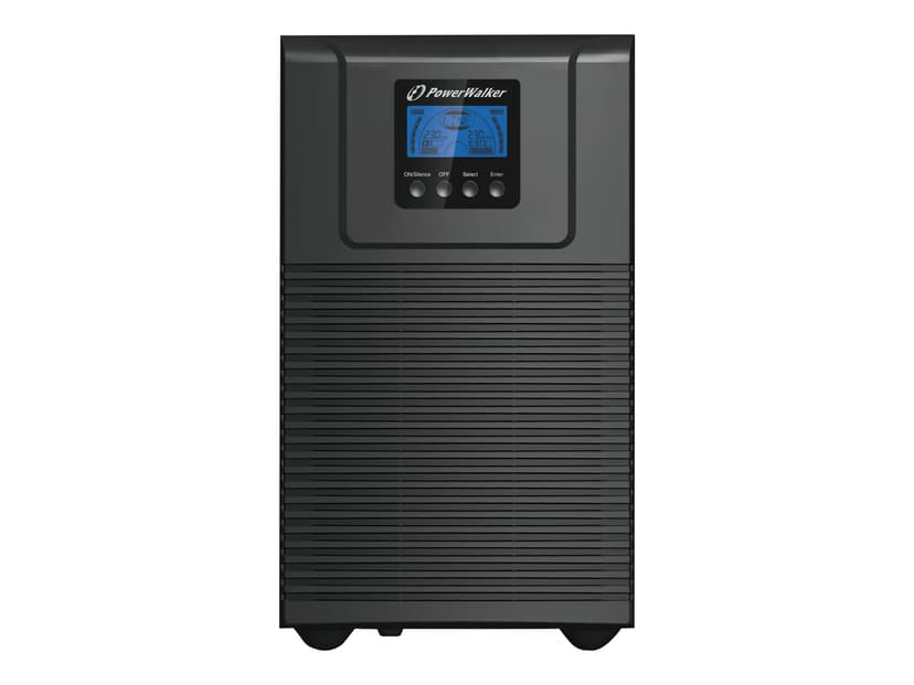 Powerwalker VFI 3000 TGB strömskydd (UPS) Dubbelkonvertering (Online) 3 kVA 2700 W 5 AC-utgångar
