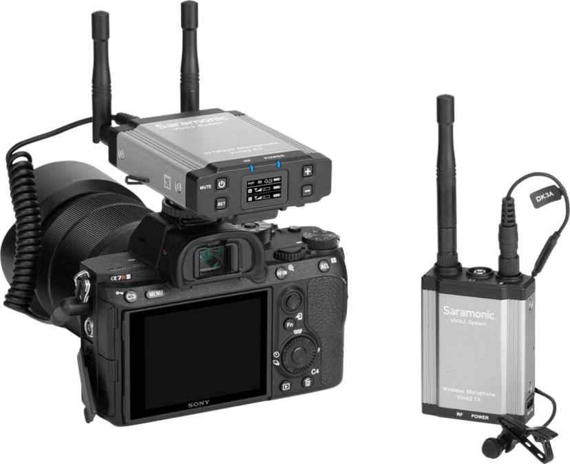 Saramonic Vlink2 Kit1, 2.4ghz Two Way-communication Wireless