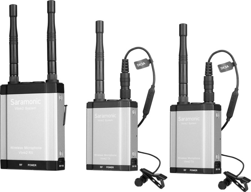 Saramonic Vlink2 Kit2, 2.4ghz Two Way-communication Wireless