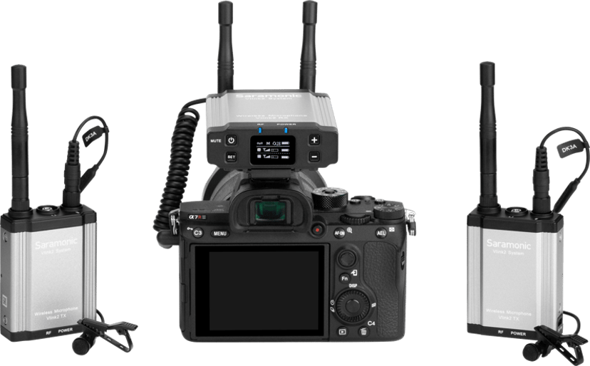 Saramonic Vlink2 Kit2, 2.4ghz Two Way-communication Wireless