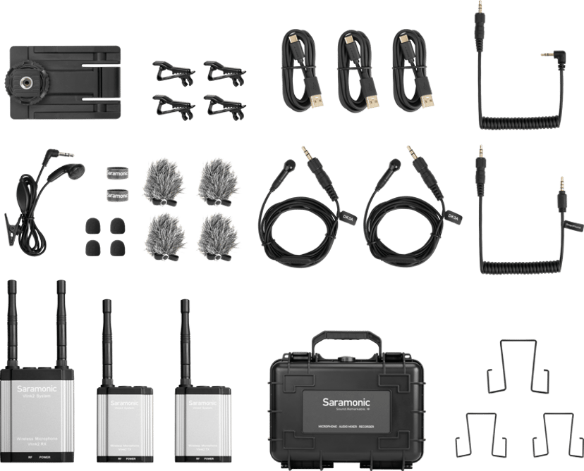 Saramonic Vlink2 Kit2, 2.4ghz Two Way-communication Wireless
