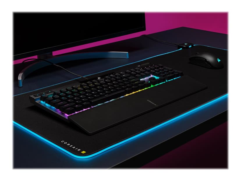 Corsair K70 RGB PRO näppäimistö USB QWERTY Pohjoismainen Musta Cherry MX Speed Pohjoismainen