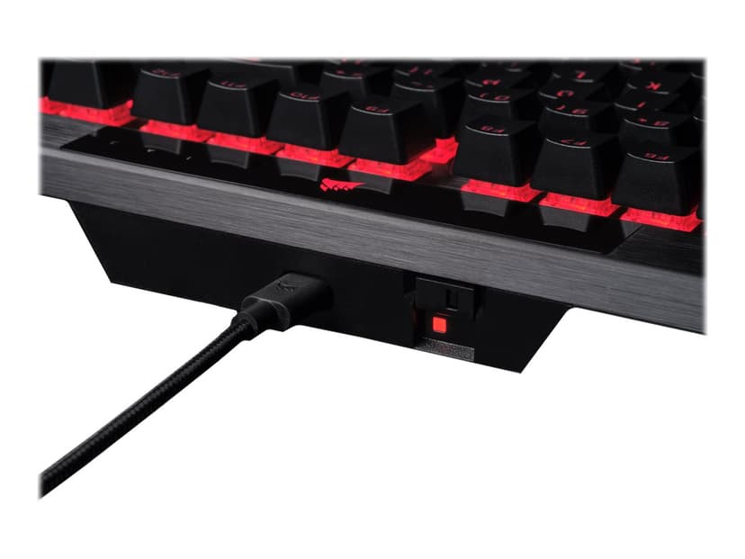 Corsair K70 RGB PRO näppäimistö USB QWERTY Pohjoismainen Musta Cherry MX Speed Pohjoismainen