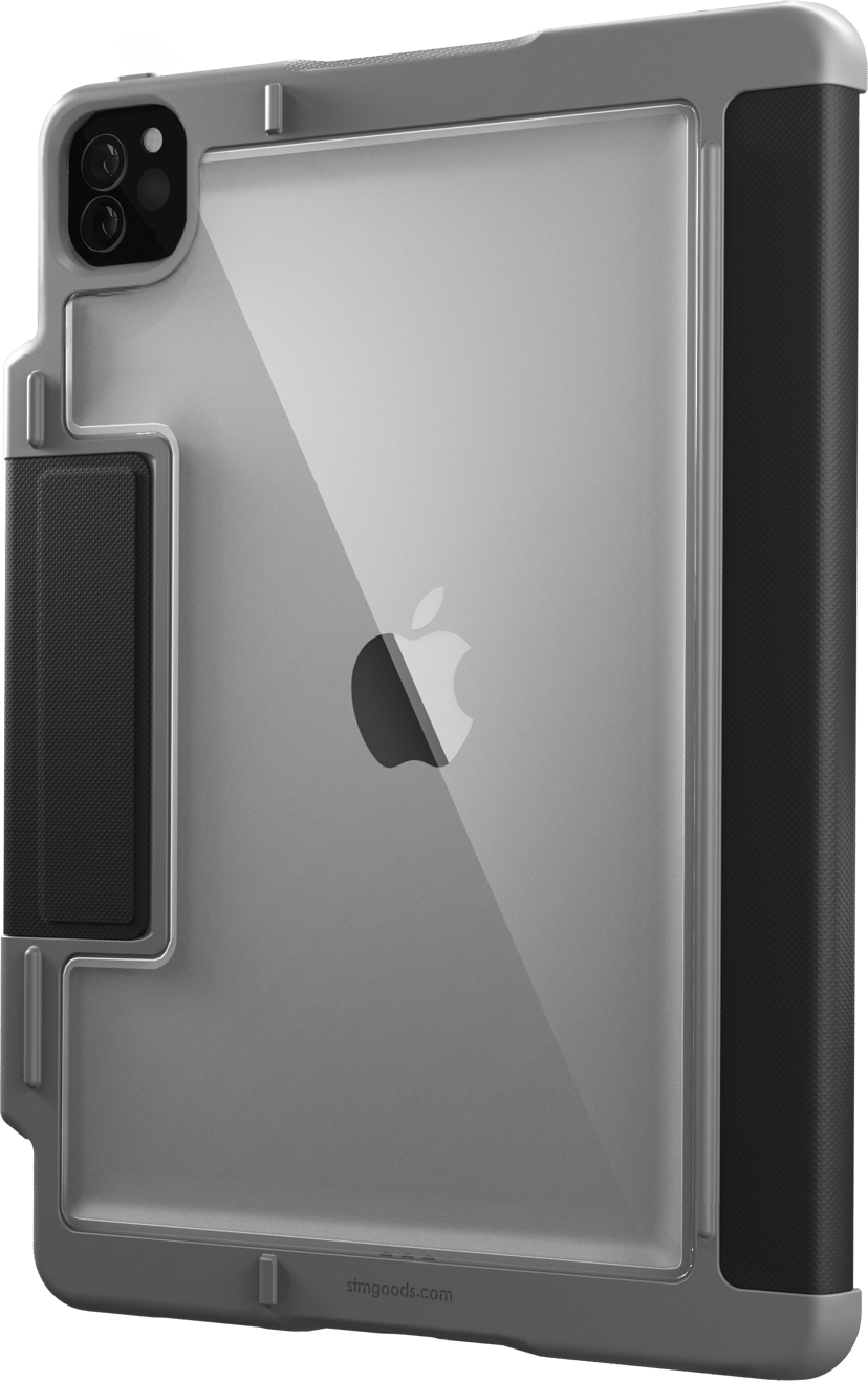 STM Dux Plus iPad Pro 12.9" 3rd gen, iPad Pro 12.9" 4th gen, iPad Pro 12.9" 5th gen, iPad Pro 12.9" 6th gen Grå, Svart