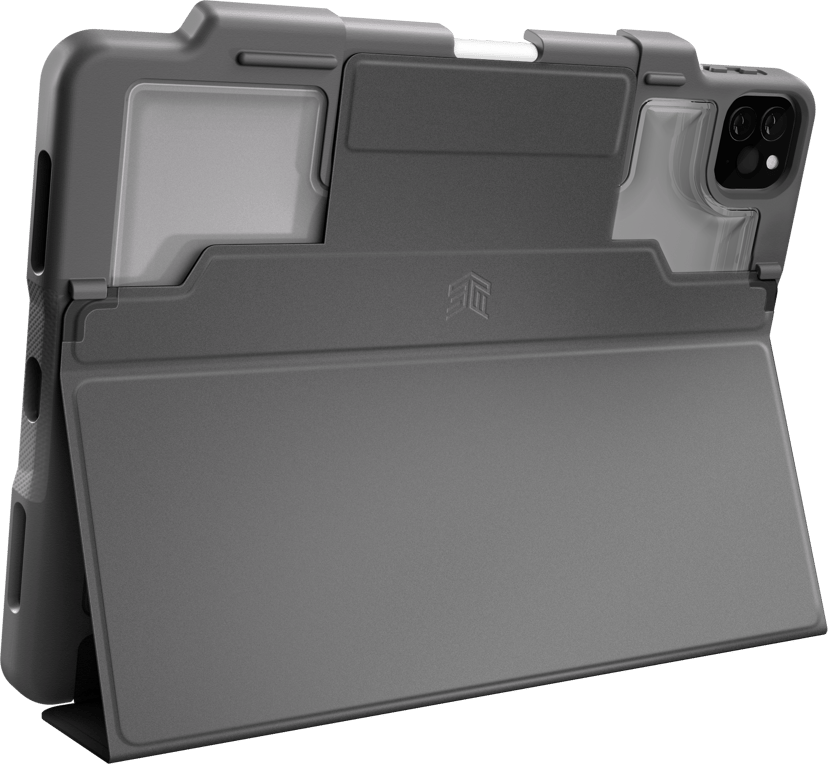 STM Dux Plus iPad Pro 12.9" 3rd gen, iPad Pro 12.9" 4th gen, iPad Pro 12.9" 5th gen, iPad Pro 12.9" 6th gen Grå, Sort