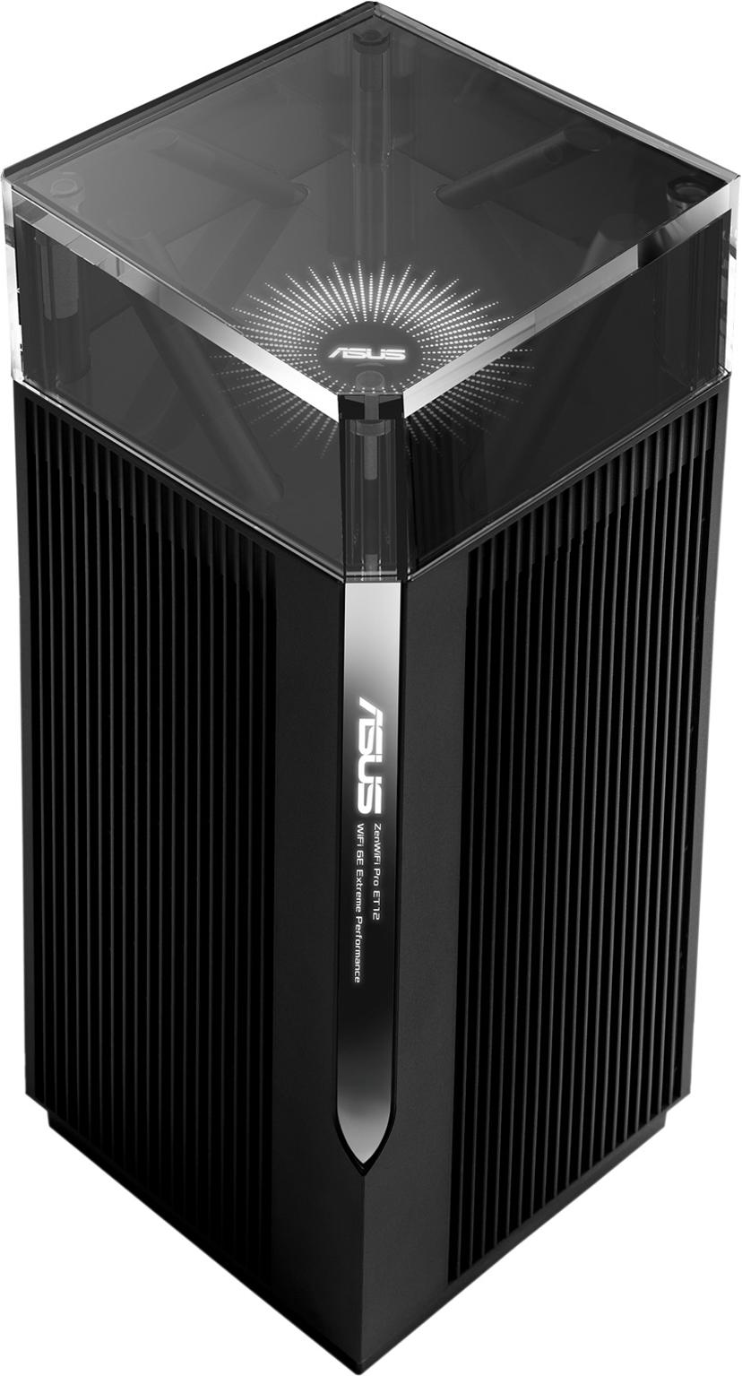 ASUS ZenWiFi Pro ET12, 1 kpl paketti, musta