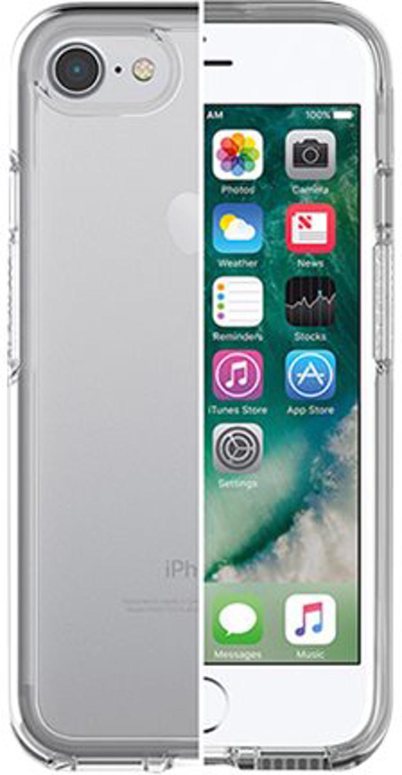 Otterbox Symmetry Series Apple iPhone 7 takakansi matkapuhelimelle iPhone 7/8/SE (2020)/SE (2022) Läpinäkyvä