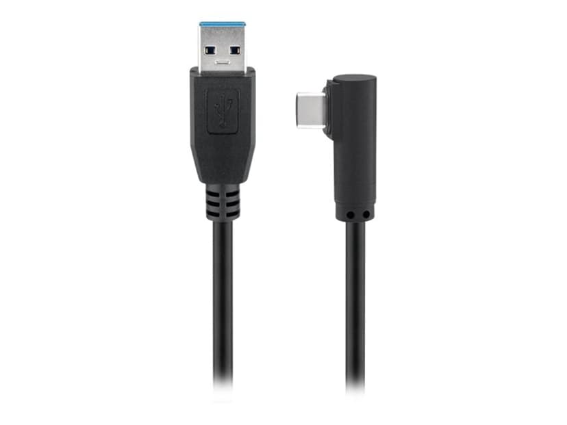Microconnect USB3.1CA05A USB-kablar USB 3.2 Gen 2 (3.1 Gen 2) 0,5 m USB A USB C Svart 0.5m USB-A USB-C Svart