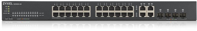 Zyxel Nebula GS1920-24v2 24G 4SFP Svitsj