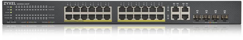 Zyxel Nebula GS1920-24HPv2 24G 4SFP PoE 375 watt Svitsj
