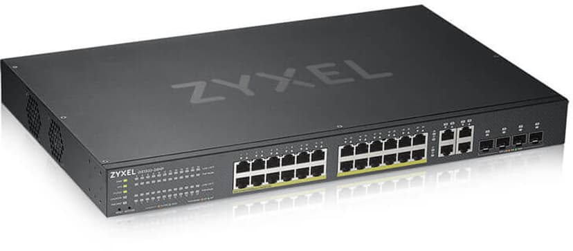 Zyxel Nebula GS1920-24HPv2 24G 4SFP PoE 375 watt Svitsj
