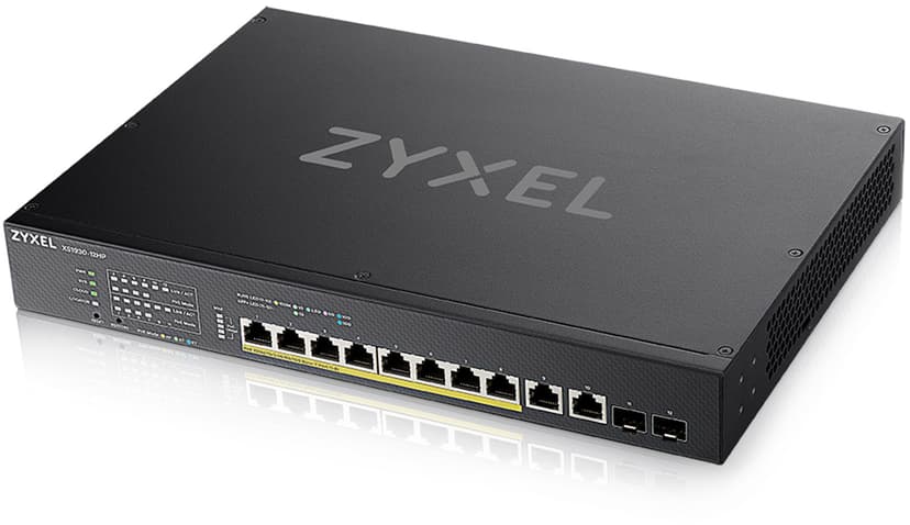Zyxel Nebula XS1930-12HP 8G 2x10G 2SFP+ PoE 375 watt Svitsj