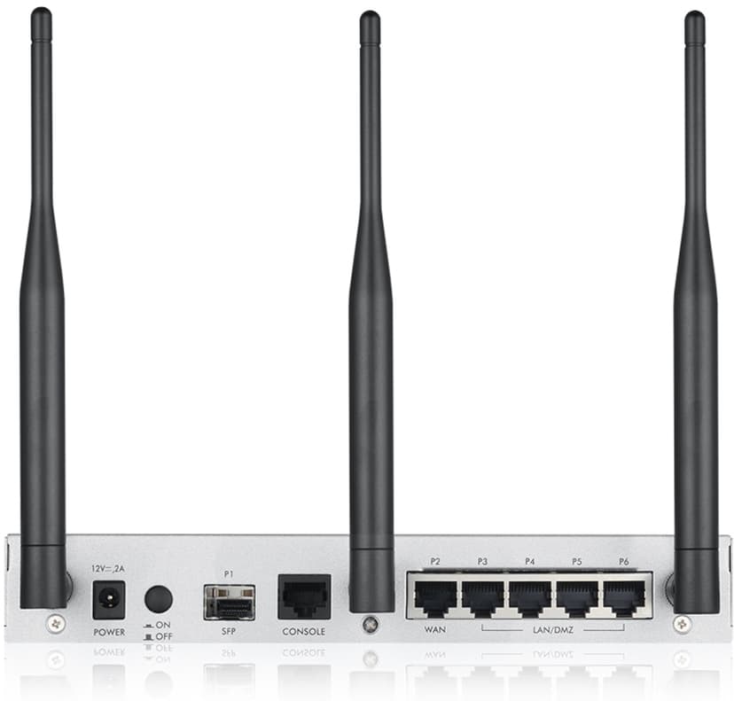 Zyxel Nebula USG Flex 100W Trådløs VPN-router (med 1 års UTM-licens)