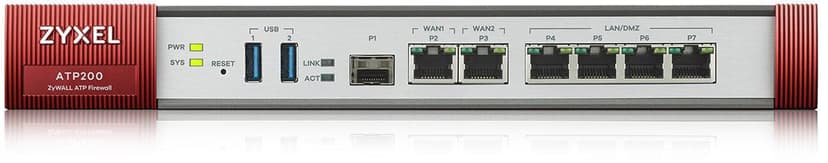 Zyxel Nebula ZyWALL ATP200 Brannmur (med 1 års Security Pack)