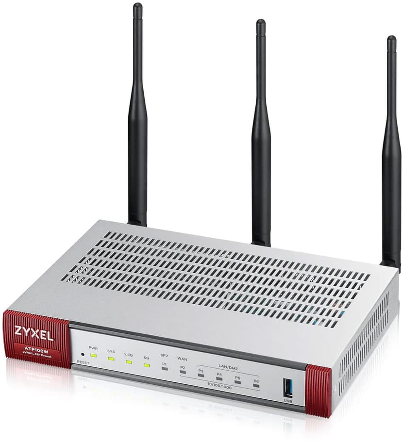 Zyxel Nebula ZyWALL ATP100W Brandvägg  (med 1 år Security Pack)