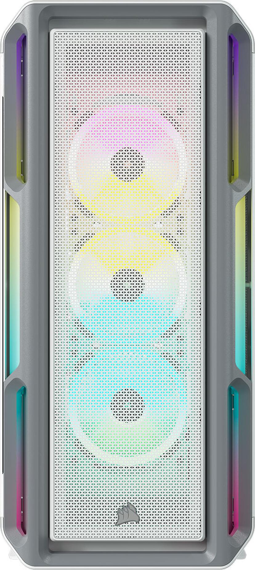 Corsair iCUE 5000T RGB Midi Tower Hvit Midi Tower Hvit
