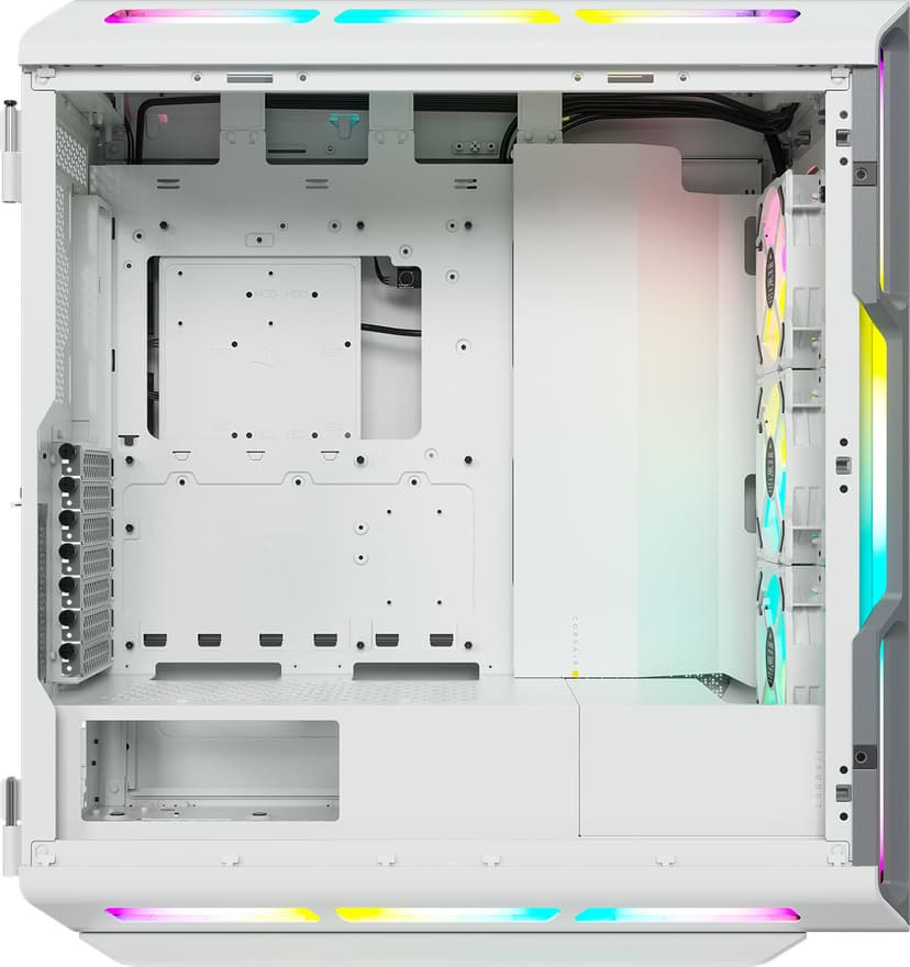 Corsair iCUE 5000T RGB Midi Tower Hvit Midi Tower Hvit