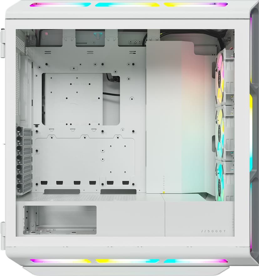 Corsair iCUE 5000T RGB Midi Tower Hvit Midi Tower Hvit