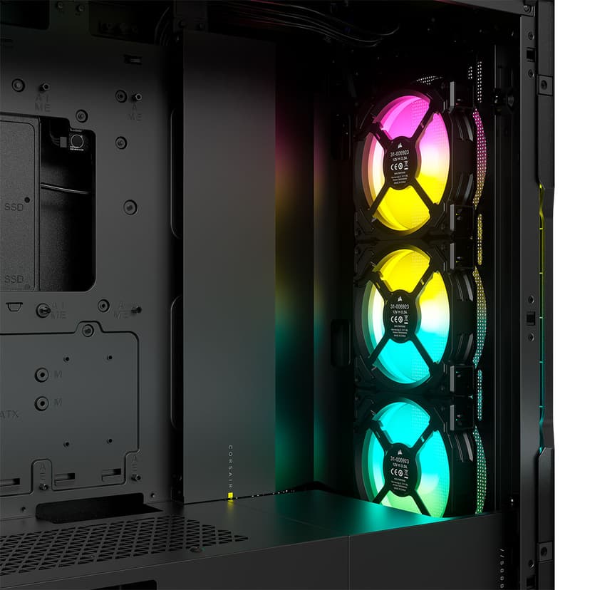 Corsair Corsair iCUE 5000T RGB Midi Tower Midi Tower Sort