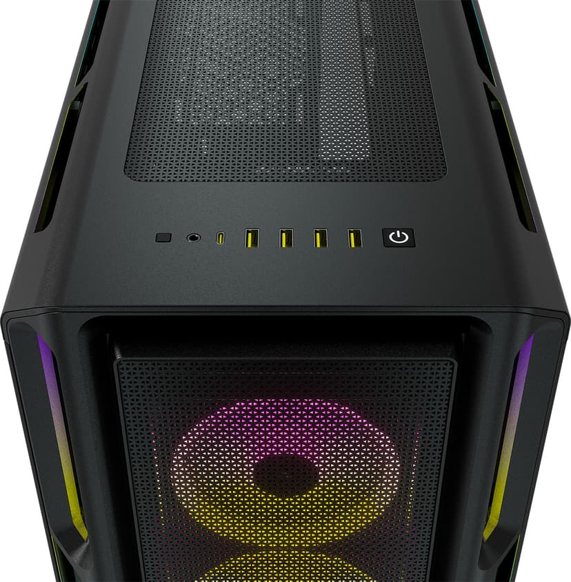 Corsair Corsair iCUE 5000T RGB Midi Tower Midi Tower Svart
