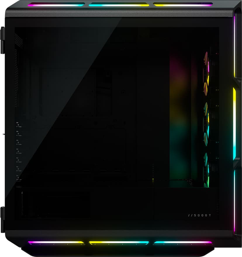 Corsair Corsair iCUE 5000T RGB Midi Tower Midi Tower Svart
