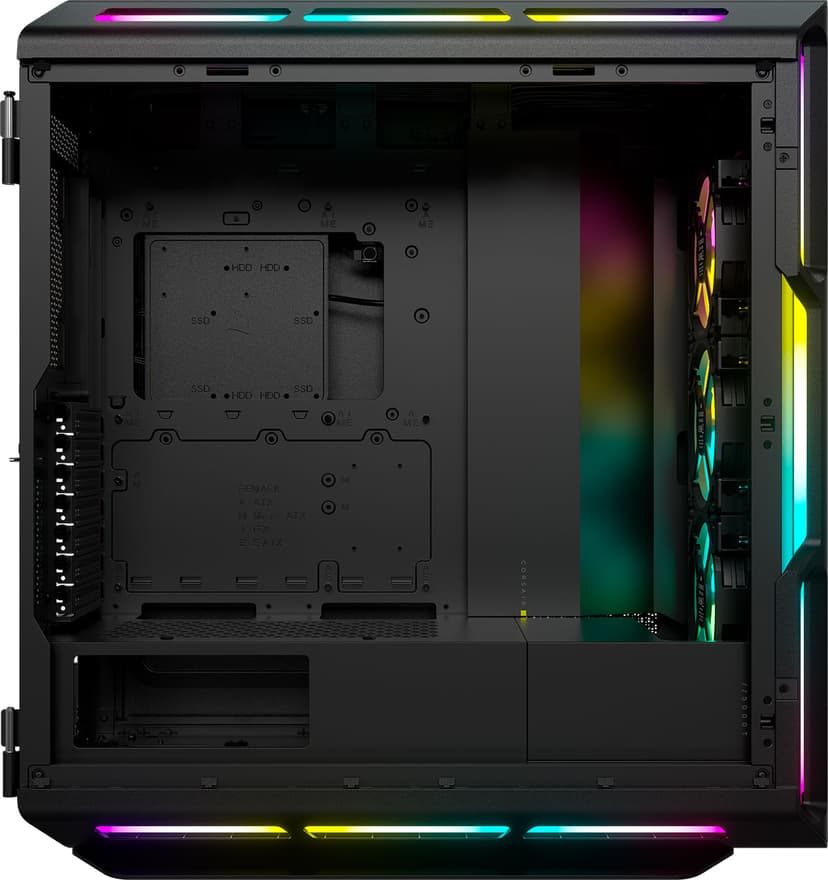 Corsair Corsair iCUE 5000T RGB Midi Tower Midi Tower Svart
