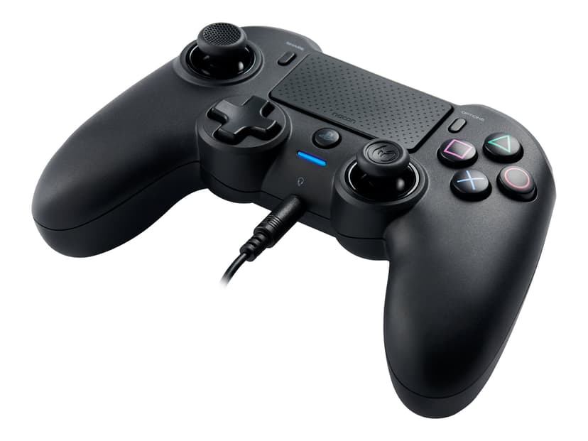 Nacon Asymmetric Wireless Svart Bluetooth/USB Spelplatta Analog / Digital PC, PlayStation 4 Svart