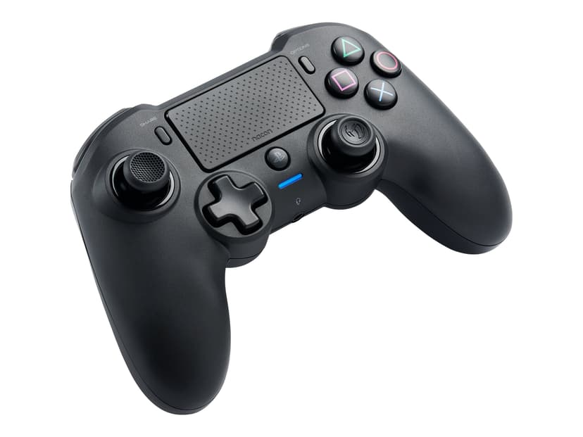 Nacon Asymmetric Wireless Svart Bluetooth/USB Spelplatta Analog / Digital PC, PlayStation 4 Svart