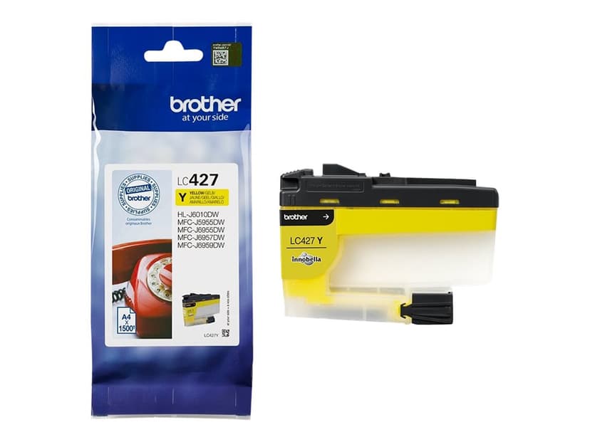 Brother Muste, keltainen, 1,5K – MFC-J5955DW