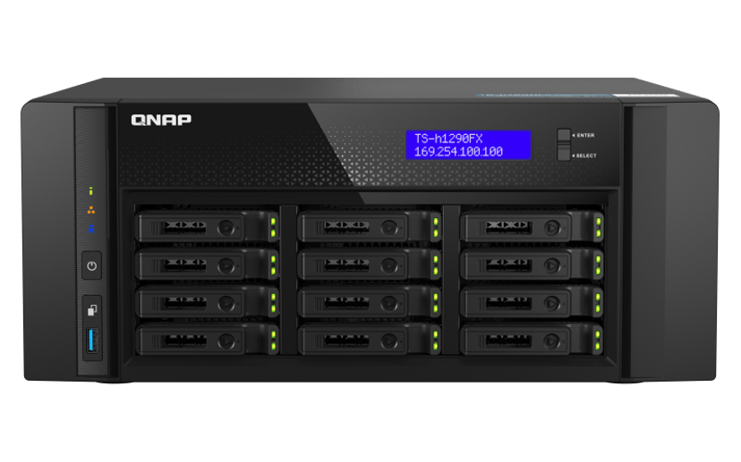 QNAP TS-H1290FX AMD EPIC 7232P 64GB NAS