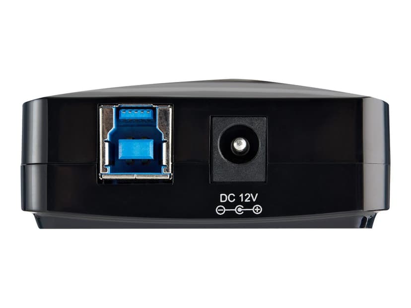 Startech StarTech.com ST93007U2C grensesnitt-hub USB 3.2 Gen 1 (3.1 Gen 1) Type-B 5000 Mbit/s Sort