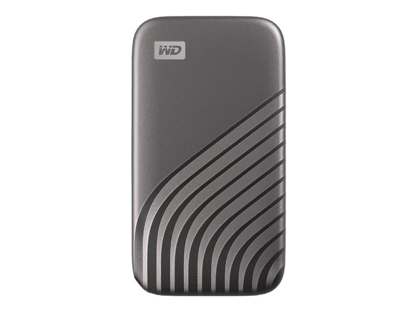 WD My Passport SSD 4TB USB-C Harmaa