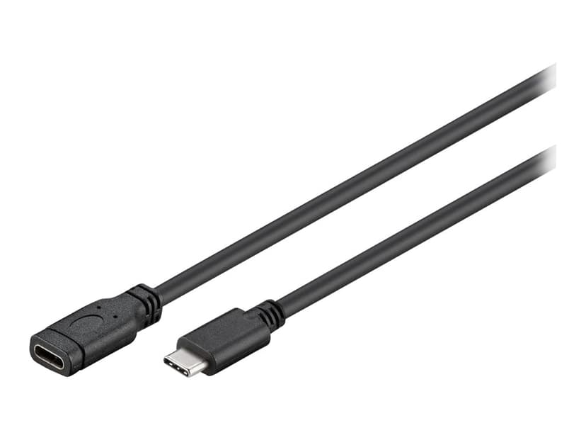 Microconnect USB3.1CC1.5EX USB-kabel USB 3.2 Gen 1 (3.1 Gen 1) 1,5 m USB C Sort 1.5m USB-C USB-C Svart