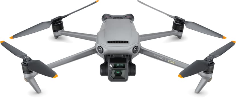 DJI Solectric DJI Mavic 3 Cine Premium Combo 4 rotorer Oktokopter 20 MP 3840 x 2160 piksler 5000 mAh Sort, Grå