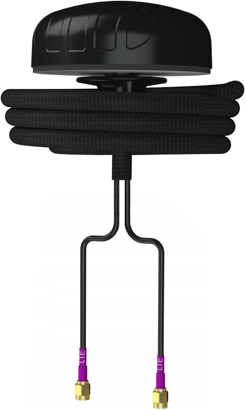 Poynting PUCK-2 Rundstrålande antenn för 2G/3G/4G/5G 2X2 MIMO Svart