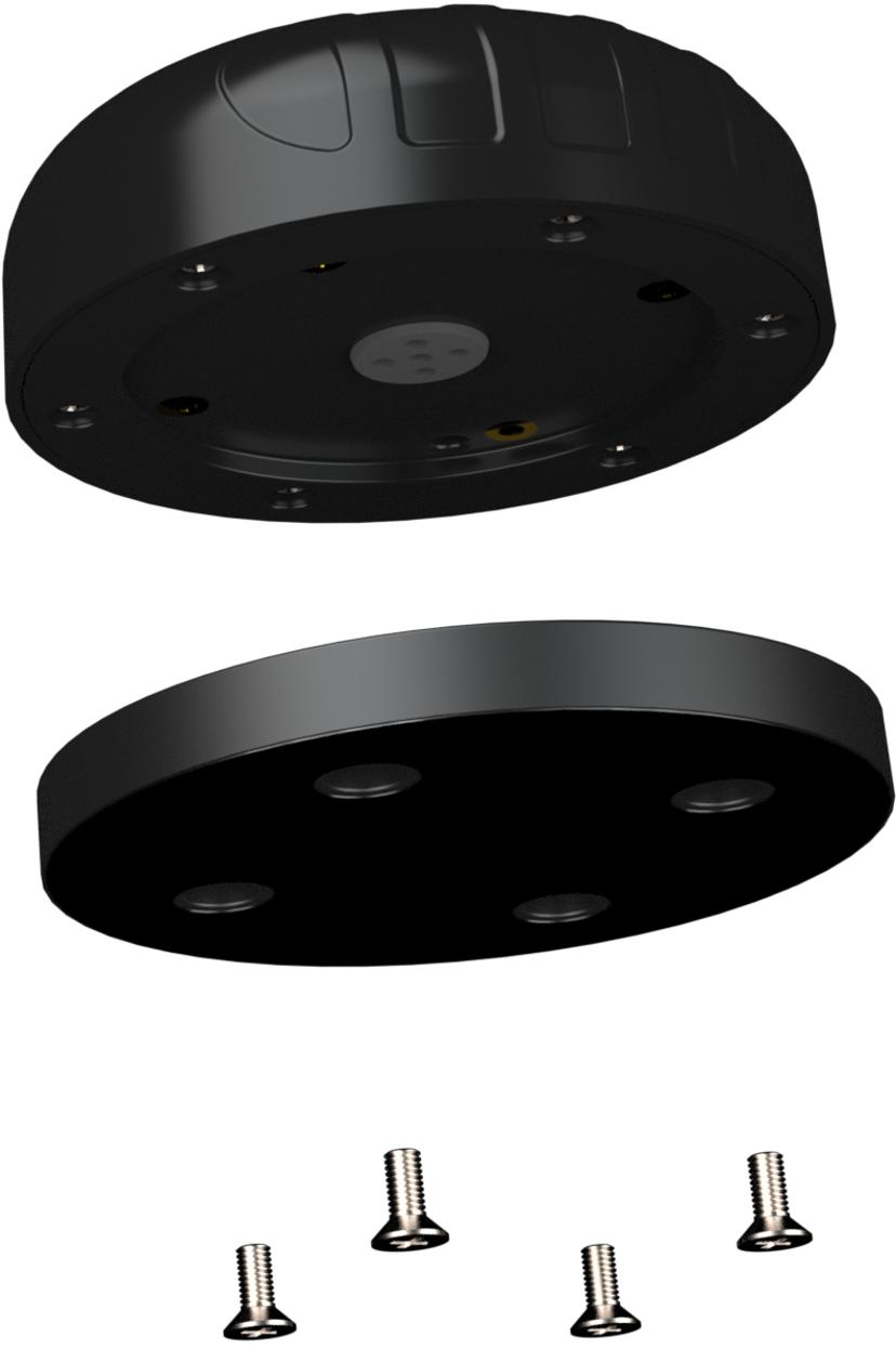 Poynting PUCK-5 Rundstrålende antenne for 2G / 3G / 4G / 5G 2X2 MIMO, WiFi, Bluetooth og GPS Svart