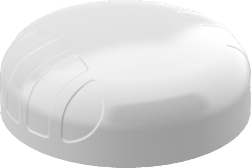 Poynting PUCK-5 Rundstrålende antenne for 2G / 3G / 4G / 5G 2X2 MIMO, WiFi, Bluetooth og GPS Hvit